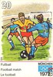 Fubball Football match Le football Munchen 1972