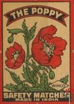 The Poppy Wimco safety matches made in India