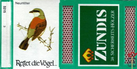 Neuntoter Rettet die Vogel Zundis 38 Sicherheits-Holzer