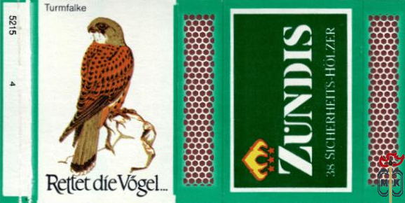 Turmfalke Rettet die Vogel Zundis 38 Sicherheits-Holzer