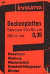 Inrauma Deckenplatten 0.39 Styropor 50 x 50 cm Stuck nur Paderborn War