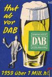 Hut ab vor DAB 1959 uber 1 Mill. hl.