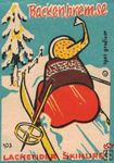 Backenbremse Lachender Skikurs 1961 graficor