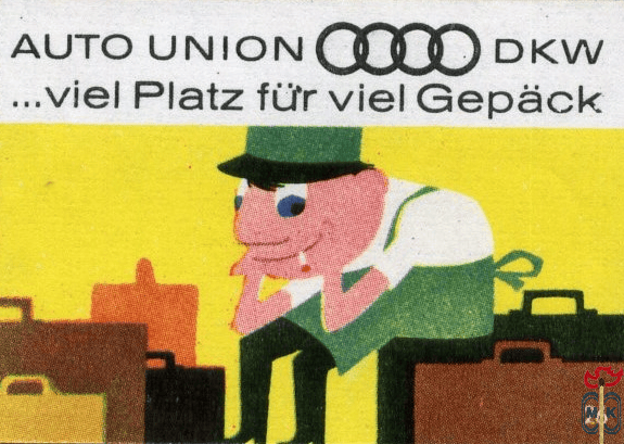 Auto union DKW ...viel Platz fur viel Gepack