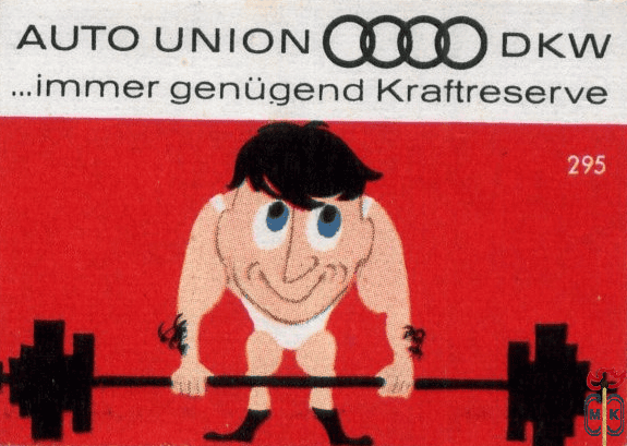 Auto union DKW ...immer genugend Kraftreserve