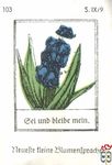 Gei und blede mein. Neuefte tleine Blumentpradje s. IX/9