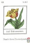 Lab' dich umarmen. Neuefte tleine Blumentpradje s. IX/1
