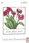 Frau', fchau', mem? Neuefte tleine Blumentpradje s. VIII/6