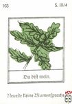 Du bift mein. Neuefte tleine Blumentpradje s. IX/4