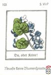 Du, oder keine! Neuefte tleine Blumentpradje s. VI/7
