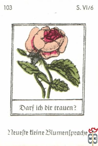 Darf ich dir trauen? Neuefte tleine Blumentpradje s. VI/6