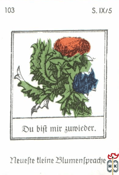 Du bift mir gumieder. Neuefte tleine Blumentpradje s. IX/5