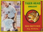 Tiger head vinught wax matches Avg. 40 sticks