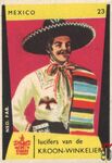 23 Mexico lucifers van de Kroon-Winkelier Ned. fab.