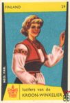 29 Finland lucifers van de Kroon-Winkelier Ned. fab.
