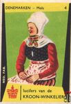 4 Denemarken - Mols lucifers van de Kroon-Winkelier Ned. fab.