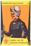 36 Nederland - Noord-Holland lucifers van de Kroon-Winkelier Ned. fab.