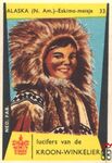 33 Alaska (N. Am.) - Eskimo - meisje lucifers van de Kroon-Winkelier N