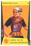 30 Nederland - Veluwe lucifers van de Kroon-Winkelier Ned. fab.