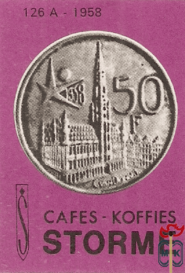 Cafes-koffies Storme 126A - 1958