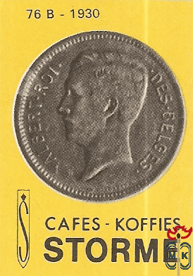 Cafes-koffies Storme 76B - 1930