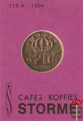 Cafes-koffies Storme 119A - 1954