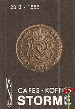 Cafes-koffies Storme 20B - 1869