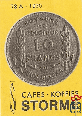 Cafes-koffies Storme 78A - 1930