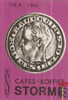 Cafes-koffies Storme 126B - 1958