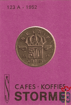 Cafes-koffies Storme 123A - 1952