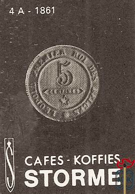 Cafes-koffies Storme 4A - 1861