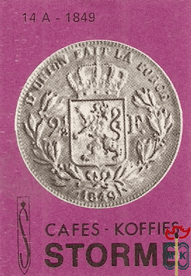 Cafes-koffies Storme 14A - 1849
