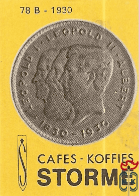 Cafes-koffies Storme 78B - 1930