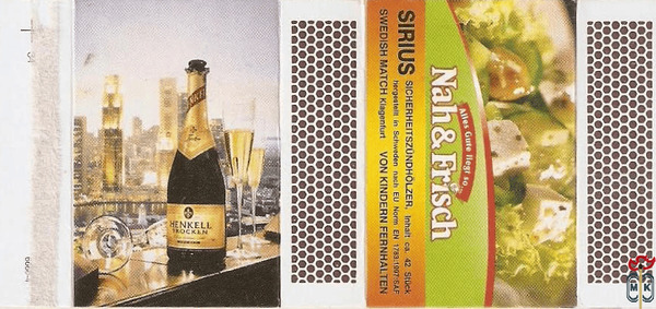 Nah & Frisch Alles Gute liegt so... Sirius sicherheitszundholzer inhai