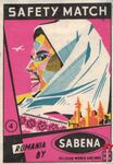 Rumania by Belgian world airlines safety match Sabena