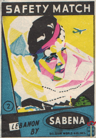 Lebanon by Belgian world airlines safety match Sabena