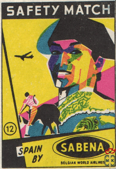 Spain by Belgian world airlines safety match Sabena