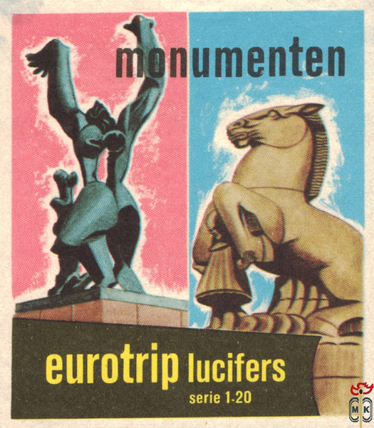 Monumenten Eurotrip lucifers serie 1 - 20