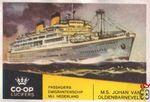 M.S. Johan van Oldenbarnevelt Passagiers-Emigrantenschip Mij. Nederlan