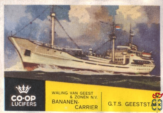 G.T.S. Geeststar Waling van Geest & Zonen N.V. Bananen. Carrier Co-oP