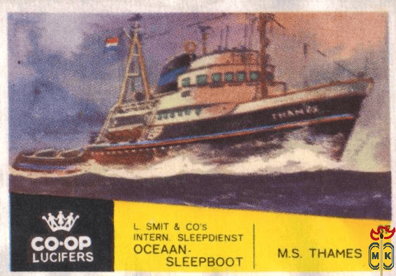 M.S. Thames L Smit & Co's Intern. Sleepdienst Oceaan Sleepboot Co-