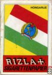 Hongarije. Rizla. Sigarettenpapier