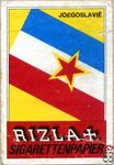 Joegoslavië. Rizla. Sigarettenpapier