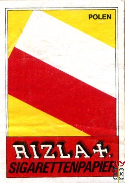 Polen. Rizla. Sigarettenpapier