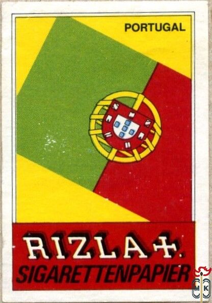 Portugal. Rizla. Sigarettenpapier
