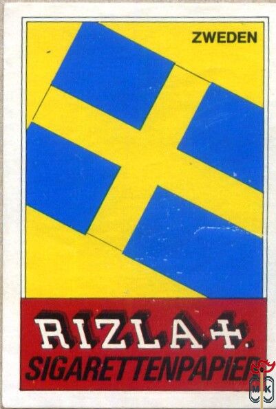 Zweden. Rizla. Sigarettenpapier