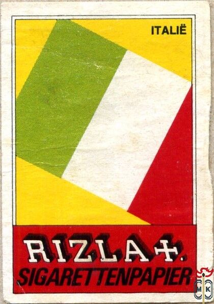 Italië. Rizla. Sigarettenpapier
