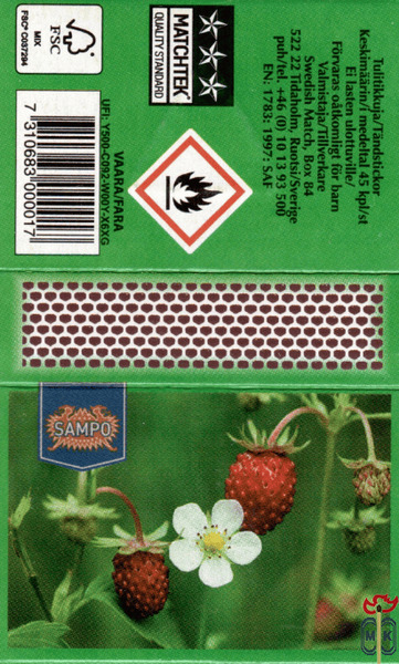 Sampo Matchtek Quality Standart Vaara/Fara UFI: Y500-C092-W00Y-X6XG Tu