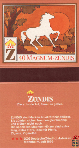 40 Magnum-Zundis Zundis Die stivolle Art, Feuer zu geben. Zundis sind